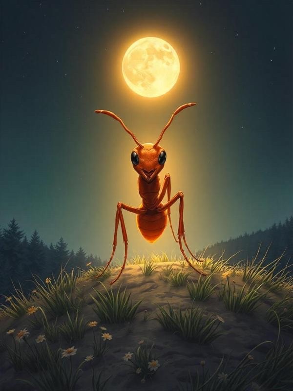 An ant which eats dragons